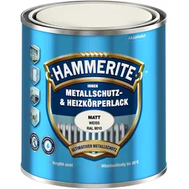 HAMMERITE Metallschutzlack Weiß matt 0,5 l