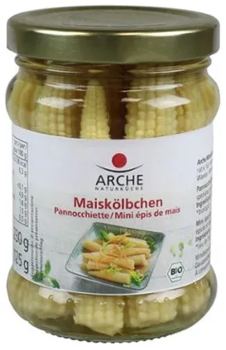 Arche - Maiskölbchen im Glas 230 g