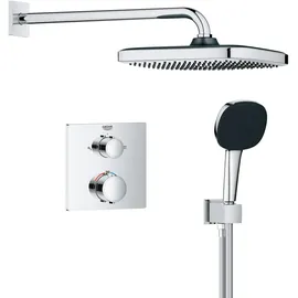 Grohe Vitalio Comfort Duschset Unterputz mit Thermostat Chrom 34882000