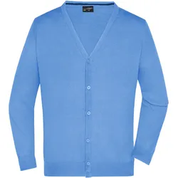 Herren Strickjacke - Farbe blau - Größe S