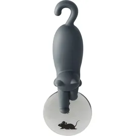 ototo Kitty Cut Pizzaschneider Edelstahl schwarz, weiß