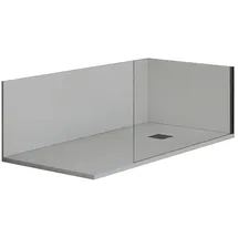MIRLO Duschrückwand grau
