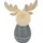Trendline Holzrentier 9,3 X 8 X 11,5 Cm Grau Figur