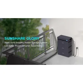 sunshare Glory All-in-One Semi-Solid Stromspeicher 1,52 kWh