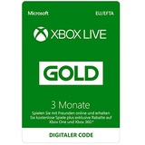 Microsoft Xbox Live Gold (3 Monate) (EU Import)