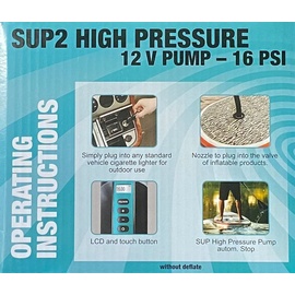 Spinera Elektrische SUP Pumpe, 12V 16 PSI