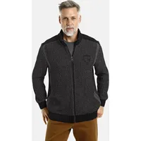 Jan Vanderstorm Strickjacke HALSTEN in schwarz | Gr.: XL