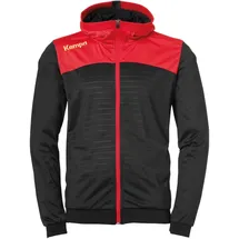 Kempa Emotion 2.0 Kapuzenjacke schwarz/rot/gelb XXL