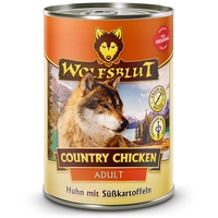 Wolfsblut Country Chicken Futter für ausgewachsene Hunde, 395 g