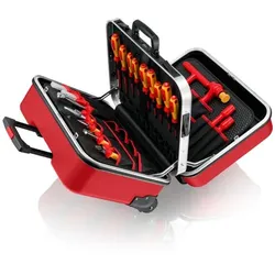KNIPEX Werkzeugkoffer BIG Twin Move RED best