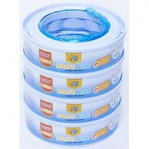 mom's aide 4 Nachfüllkassetten nur kompatibel für Simplee Sangenic, nicht kompatibel für Sangenic Tec+ Twist & Click+Alle Angelcare Windeleimer
