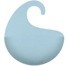 Koziol SURF XL Duschablage Utensilo 1441126 , Farbe: hellgrau