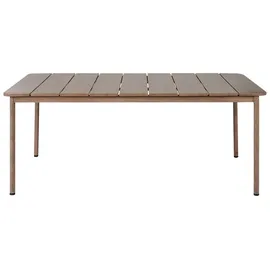 Beliani Flavia Set 7-tlg. Braun/Beige