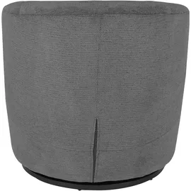 otto home Drehsessel "FRAZEE", grau (anthrazit), B:66cm H:70cm T:76cm, pine wood frame, foam, fabric, metal base, Sessel, Drehsessel, Lese-Sessel, TV-Sessel, Loungesessel