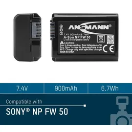 Ansmann Sony NP-FW50 kompatibel