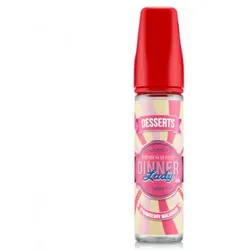 Strawberry Macaroon - Dinner Lady Dessert Serie Longfill Aroma 20ml