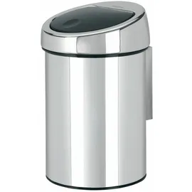 Brabantia Touch Bin 3l brilliant steel
