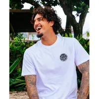 Rip Curl Wettie Icon Kurzarm-t-shirt - optical white XL