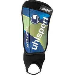 Uhlsport Flex Plate Schienbeinschoner bau/grün/schwarz - M
