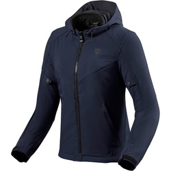Revit Afterburn H2O Damen Motorrad Textiljacke, blau, Größe 42