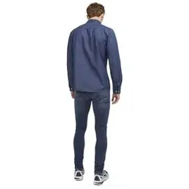 JACK & JONES Glenn Original Am 812 Niedrig Geschnittene Jeans Blue Denim 33 36