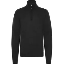 !Solid Troyer SOLID "Troyer SDBatik", Herren, Gr. 3XL, schwarz (true schwarz), Obermaterial: 100% Polyacryl PAN., Pullover Troyer