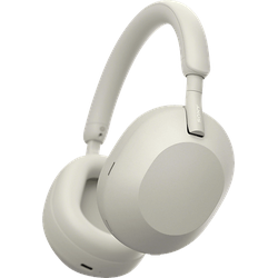 SONY WH-1000XM5, Noise Cancelling, Over-ear Kopfhörer Bluetooth Silver