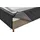 Home Affaire Boxbett HOME AFFAIRE "Thorsby", grau, B:120cm L:200cm, 100% Polypropylen, Komplettbetten, Boxspringbett, Boxbett ohne Kopfteil, frei im Raum stellbar, für Dachschrägen
