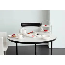 Asa Selection Espressotasse Ligne Noire 2tlg. Porzellan Weiß