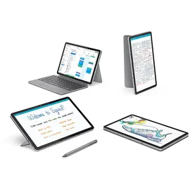 Lenovo Chromebook Duet, Chromebook, mit 10,95 Zoll Display, MediaTek Kompanio 838 Prozessor, 4 GB RAM, 128 eMMC, ARM Mali-G57, Luna Grey, Google ChromeOS