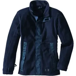 Fleecejacke KINGSTON 3545, navy-blau, Größe L - rot - L