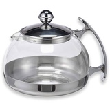 Gravidus Teekanne Glas Teekocher Tee Bereiter Glaskanne Teesieb & Deckel 1,2L«