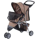PawHut Hundebuggy Braun onesize