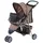 PawHut Hundebuggy Braun onesize