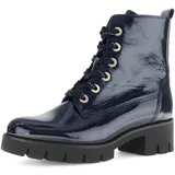 Gabor Damen Combat Boots, Frauen Stiefeletten,Best Fitting,uebergangsstiefel,schnürstiefel,Winterstiefel,warm,Ocean (Glitzer),40 EU 6.5 UK - 40 EU