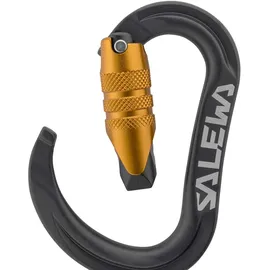 Salewa Ortles Hms C3 S Karabinerhaken - Black / Orange - One Size