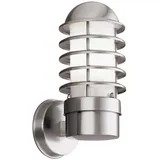 Searchlight Wand Spot Lampe Edelstahl 30,0 cm spritzwassergeschützt IP44 weiß