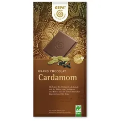 GEPA Grand Chocolat Cardamom 38% bio