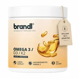 Brandl Omega 3 D3 K2 Kapseln 240 St.