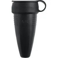 ABL 100000049 Original Kupplung SCHUKO, Gummi (TPE) schwarz Manschette