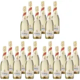 Henkell Alkoholfrei (6 x 0,75 l) - Alkoholfreie Alternative zu Champagner, Crémant, Cava und Sekt, Trocken, feinperlig, erfrischend-fruchtig und frisch im Geschmack, VEGAN (Packung mit 3)