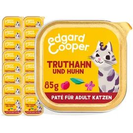 Edgard & Cooper Freilauftruthahn & Freilaufhuhn Paté Adult 16 x 85 g
