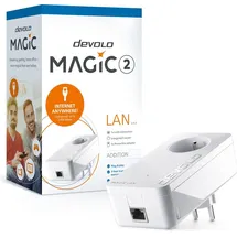 devolo Magic 2 LAN, 2400 Mbit/s, Ethernet/LAN Weiß 1...
