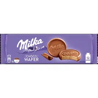 Milka Schoko-Waffel Kakao-Buttercreme umhüllt von Vollmilchschokolade 150 G (5 S