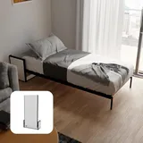 WallBedKing Schrankbett, Schwarz, Metall, Buche, Hartholz, Rechteckig,Rechteckig, Kufe, 90x90 cm, Schlafzimmer, Betten, Klappbetten
