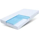 Fdm Kaltschaummatratze, Weiß, Textil, H3 Kaltschaum, Rechteckig, 80x200 cm Oeko-Tex® Standard 100, Schlafzimmer, Matratzen Shop, Matratzen, Kaltschaummatratzen