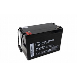 Q-Batteries 12LC-92 AGM Solar und Wohnmobil Batterie 12V 93Ah