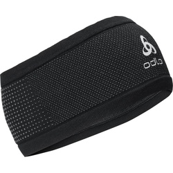 Odlo Velocity Ceramiwarm Headband black - odlo steel grey (60061)