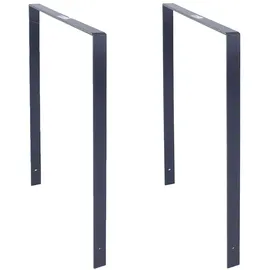 Trutzholm Fahrradständer Typ U 115 x 76 cm Flachstahl 13 mm Anthrazit