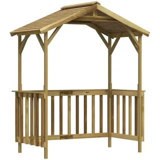 vidaXL Grillpavillon Kiefernholz 163,5 x 93 x 210 cm